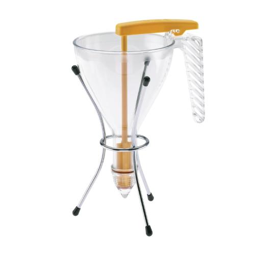 MatferBourgeat Polycarbonate Piston Funnel & Stand - 0.75Ltr (B2B)