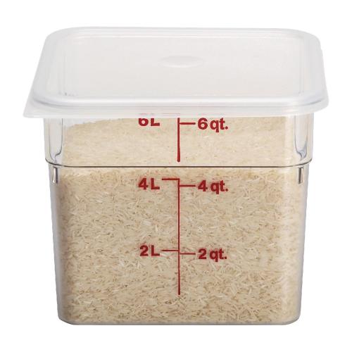 Cambro Polycarbonate Square Container - 5.7Ltr