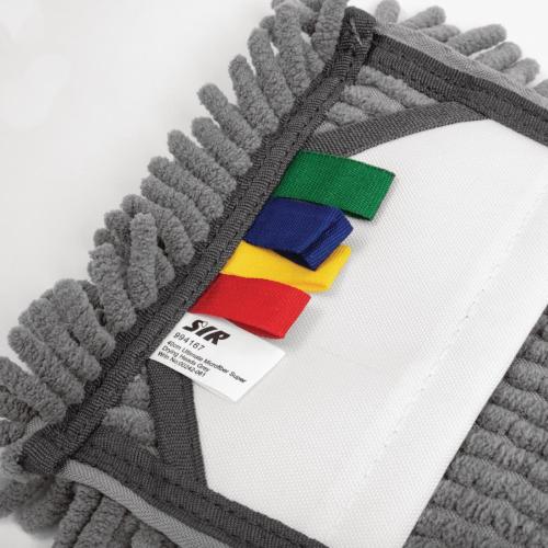 SYR Microfibre Super Drying Heads Grey & White Pockets - 40cm (Pack 5)