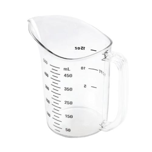 Vogue Polycarbonate Measuring Jug - 500ml 17fl oz