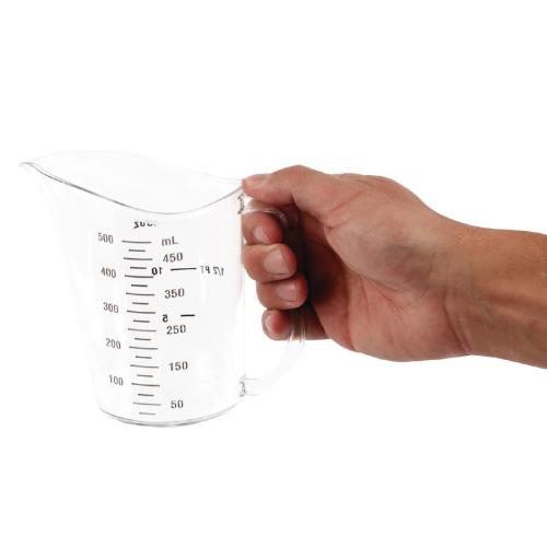 Vogue Polycarbonate Measuring Jug - 500ml 17fl oz