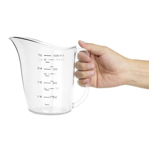 Vogue Polycarbonate Measuring Jug - 1Ltr 33 3/4fl oz