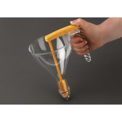 MatferBourgeat Polycarbonate Piston Funnel & Stand - 0.75Ltr (B2B)