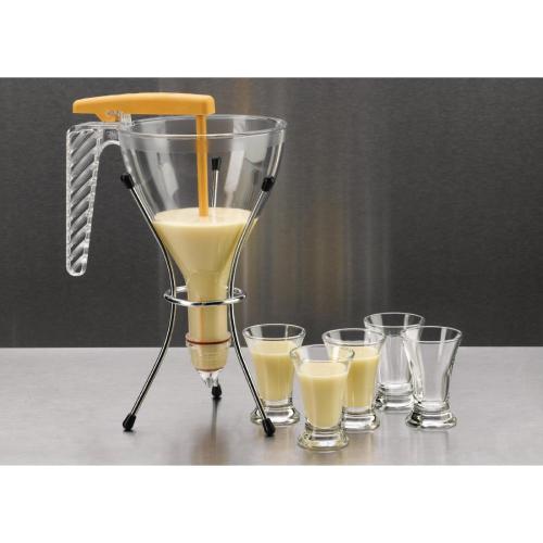 MatferBourgeat Polycarbonate Piston Funnel & Stand - 0.75Ltr (B2B)