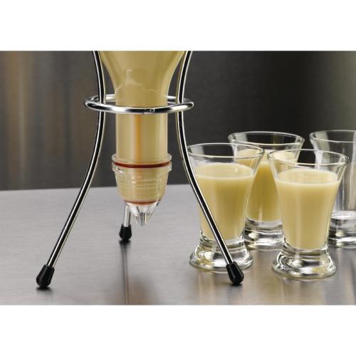 MatferBourgeat Polycarbonate Piston Funnel & Stand - 0.75Ltr (B2B)