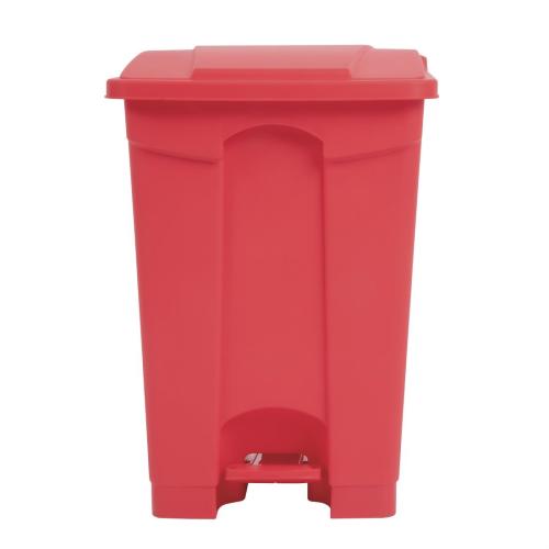 EDLP Jantex Kitchen Pedal Bin Red - 45Ltr