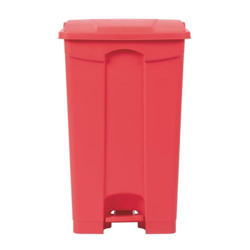 Jantex Kitchen Pedal Bin Red - 87Ltr