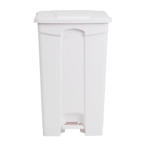 Jantex Kitchen Pedal Bin White - 87Ltr
