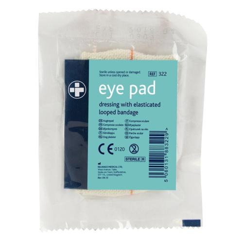 Eye Dressings with Bandage Loop