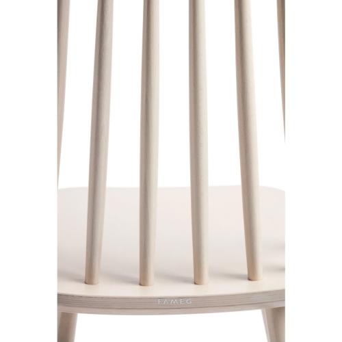Fameg Farmhouse Angled Side Chair Whitewash Finish (Pack 2)