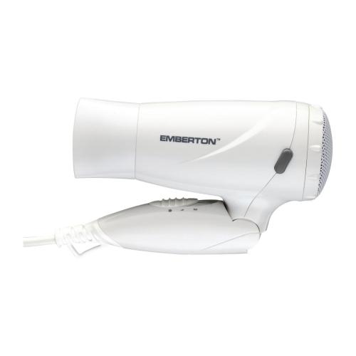 Emberton 1600watt Folding Hairdryer White