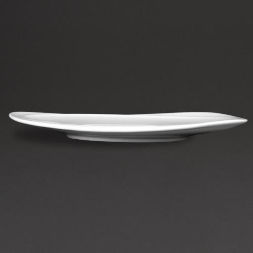 Royal Porcelain Classic Triangular Plate White - 260x305mm 10 1/4x12" (Box 12)