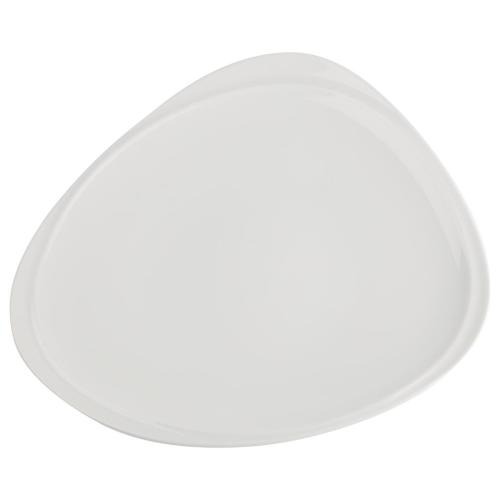 Royal Porcelain Classic Triangular Plate White - 260x305mm 10 1/4x12" (Box 12)