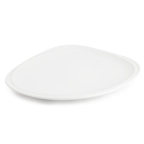 Royal Porcelain Classic Triangular Plate White - 260x305mm 10 1/4x12" (Box 12)