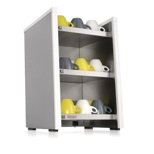 Bravilor WHK 3 Shelf Cup Warmer 120 Cup Capacity Dark Grey (Direct)