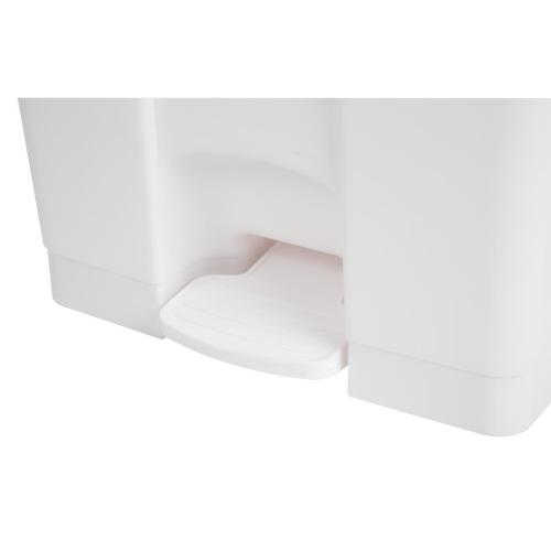 Jantex Kitchen Pedal Bin White - 65Ltr