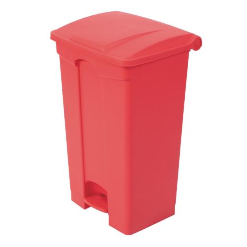 Jantex Kitchen Pedal Bin Red - 87Ltr
