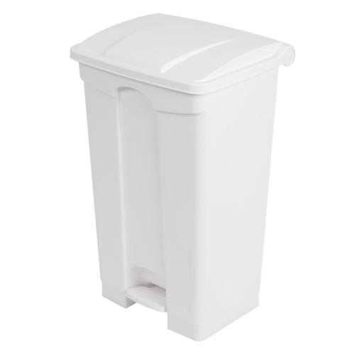 Jantex Kitchen Pedal Bin White - 87Ltr