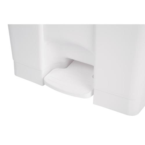 Jantex Kitchen Pedal Bin White - 87Ltr