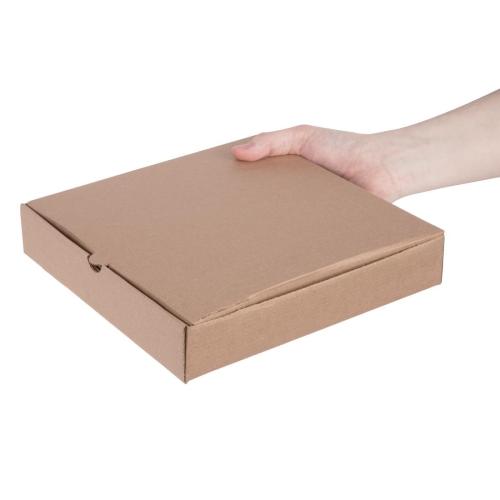 EDLP Fiesta Compostable Kraft Pizza Box - 9" (Box 100)  FSC Recycled