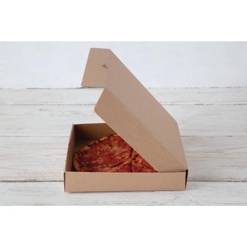 EDLP Fiesta Compostable Kraft Pizza Box - 9" (Box 100)  FSC Recycled