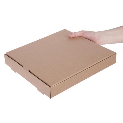 EDLP Fiesta Compostable Kraft Pizza Box - 12" (Box 100)  FSC Recycled