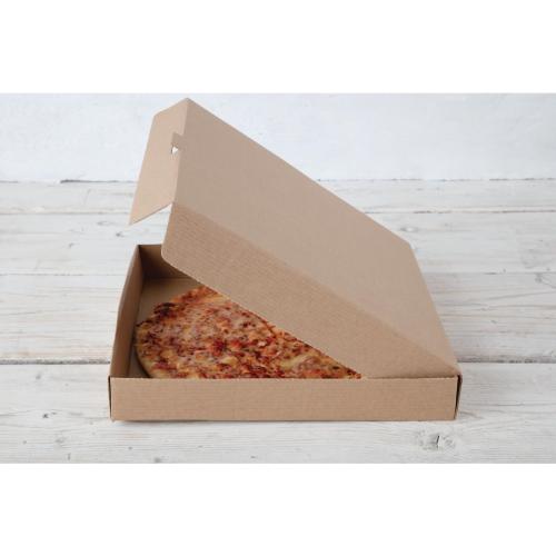 EDLP Fiesta Compostable Kraft Pizza Box - 12" (Box 100)  FSC Recycled
