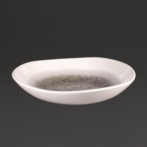Churchill Raku Quartz Black Round Trace Bowl - 9 7/8" (Box 12) (Direct)
