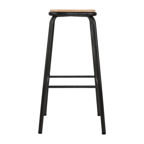 Bolero Cantina High Stool Black (Box 4)