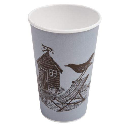 Benders Disposable Twin Wall Cups - 455ml 16oz (Box 500)