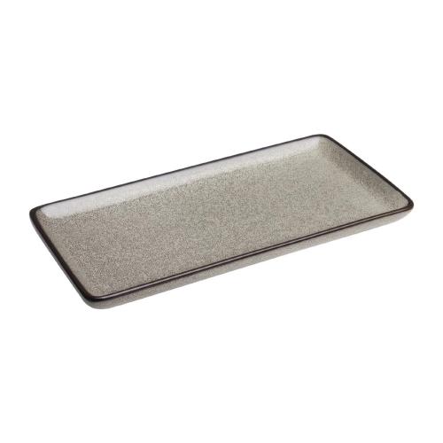 Olympia Mineral Rectangular Plate - 336x162mm 13 1/4x 6 1/4" (Box 4)