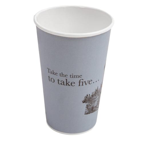 Benders Disposable Twin Wall Cups - 455ml 16oz (Box 500)