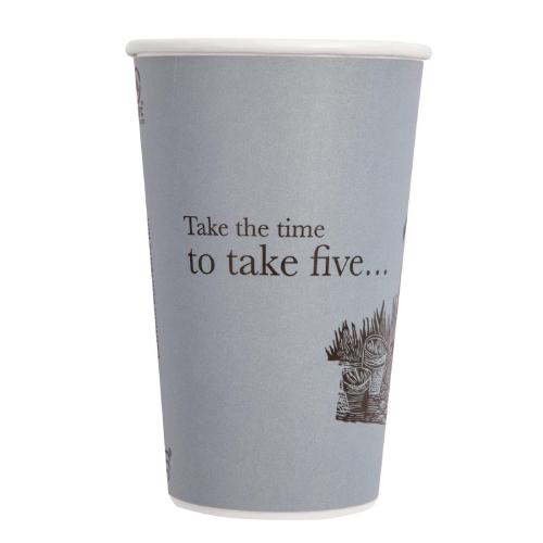 Benders Disposable Twin Wall Cups - 455ml 16oz (Box 500)