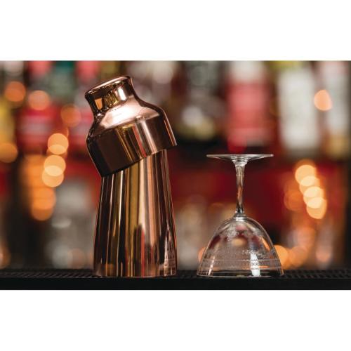 Mezclar Art Deco Shaker Copper Plated - 550ml
