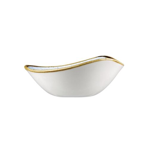 Stonecast Cornflower Triangular Bowl - 184mm 7.25" (Box 12) (Direct)