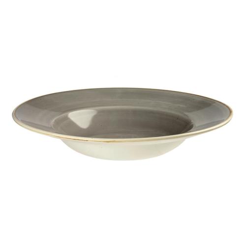 Stonecast Grey Profile Wide Rim Bowl Large - 277mm 10.90" (Box 12) (Direct)