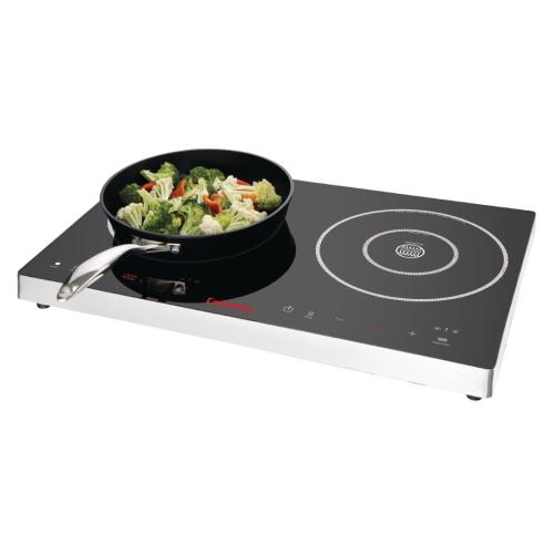 Caterlite Touch Control Double Induction Hob - 3kW