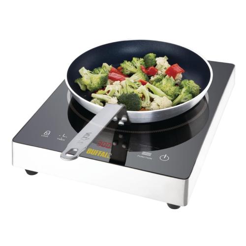 Buffalo Touch Control Single Induction Hob - 3kW