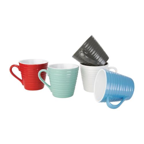 Olympia Cafe Aroma Mug Charcoal - 340ml 11 1/2fl oz (Box 6)