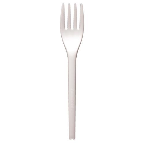 Fiesta Green Fork CPLA White - 152mm (Pack 100)