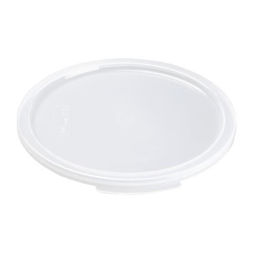 Vogue Lid for Round Container Clear for DJ960
