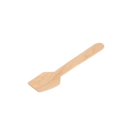 Fiesta Compostable Birch Wooden Ice Cream Scoop - 96mm (Pack 100)  FSC 100%