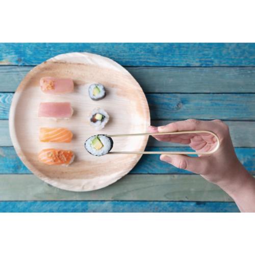 Fiesta Compostable Palm Leaf Plates Round - 250mm (Pack 100)