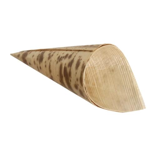 Fiesta Compostable Bamboo Bark Cone - 35x80mm (Pack 200)