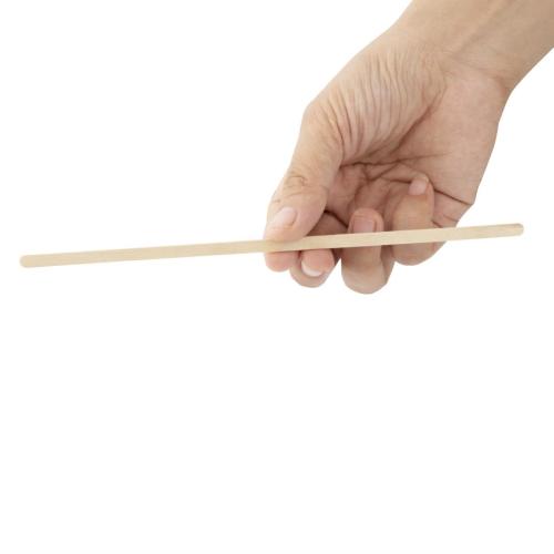 EDLP Fiesta Compostable Wooden Coffee Stirrer - 190mm (Pack 1000)