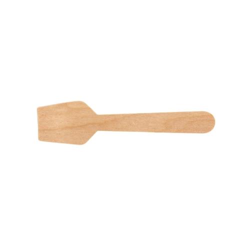 Fiesta Compostable Birch Wooden Ice Cream Scoop - 96mm (Pack 100)  FSC 100%