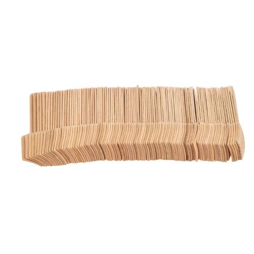 Fiesta Compostable Birch Wooden Ice Cream Scoop - 96mm (Pack 100)  FSC 100%