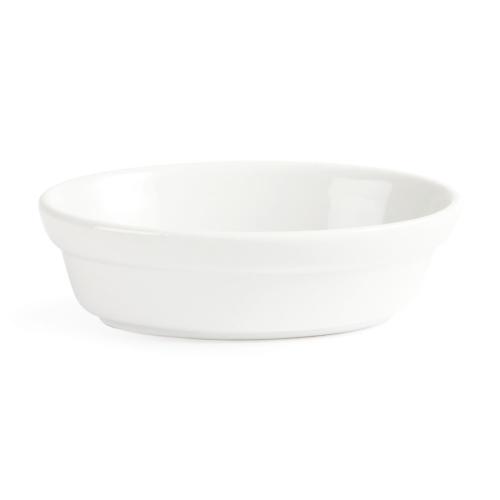 Olympia Whiteware Oval Pie Bowl - 44x145x104mm (Box 6)