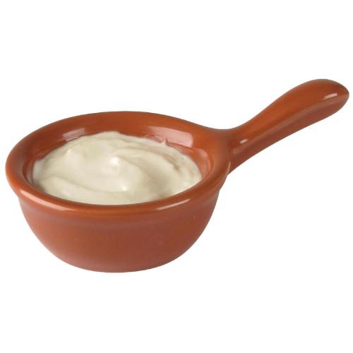 Olympia Tapas Pan Shape Miniature Rustic - 35x115x68mm 35ml 1.2oz (Box 12)