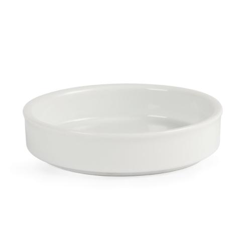 Olympia Tapas Stacking Dish White - 102x20mm 4x 4/5" (Box 6)